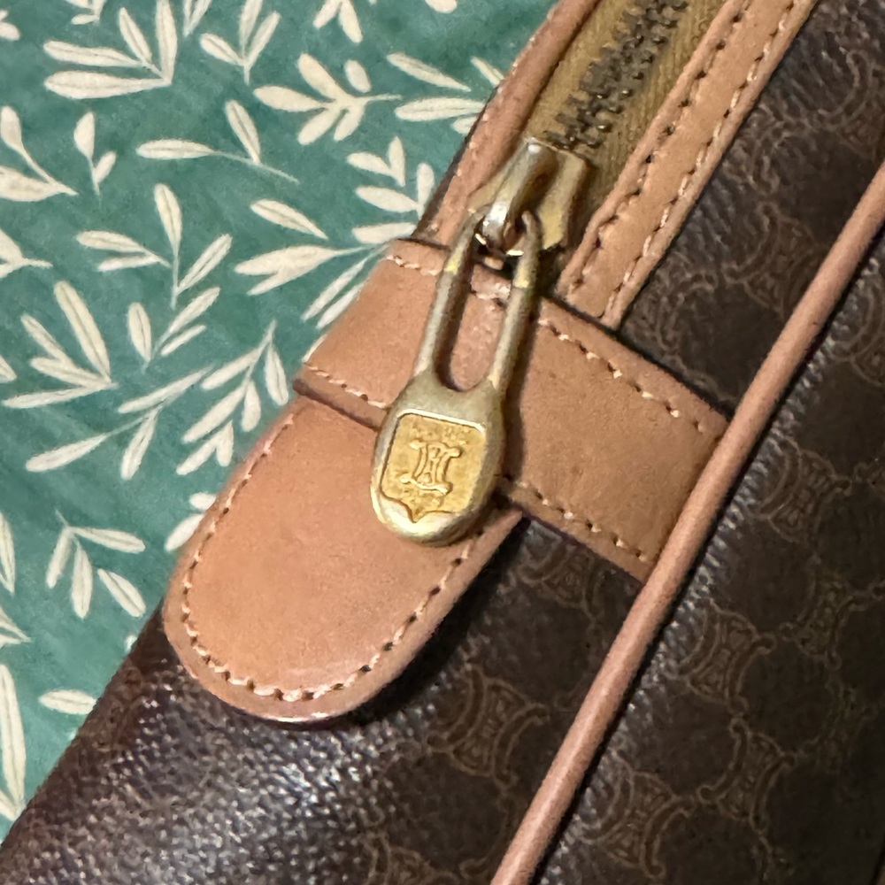 Authentic Celine Macadam Monogram Briefcase Lapto… - image 6